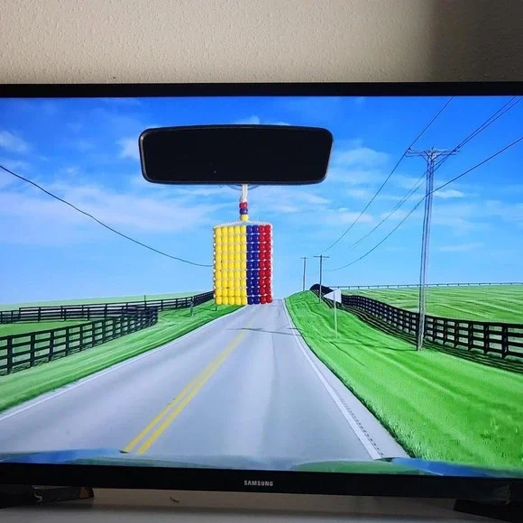 Colombia Flag Car Mirror Danglers/Necklace - Picture 1 of 4